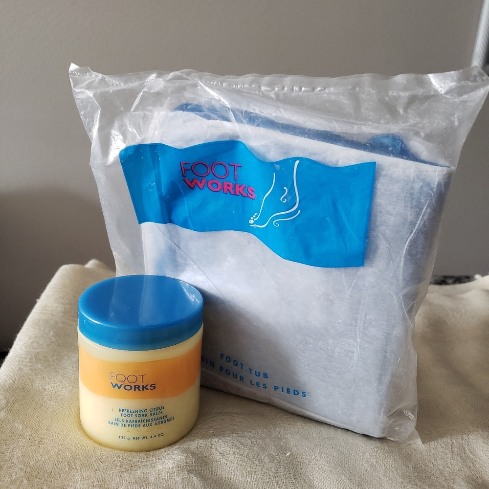 Foot Works Soaking Set